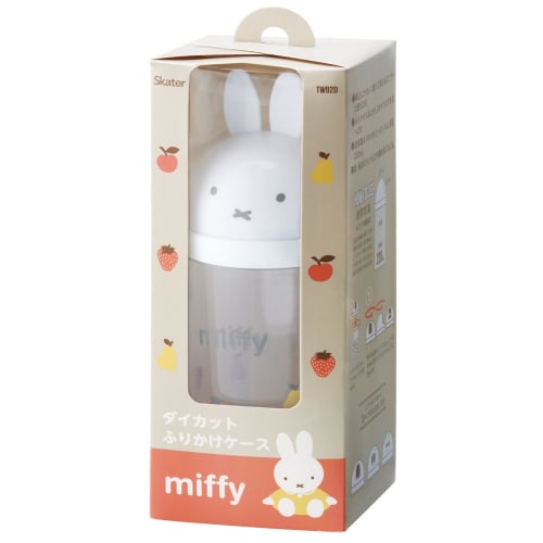 Skater Die-Cut Sprinkle Seasoning Case, 220ml, Rotating, Miffy Design, TW92D-A