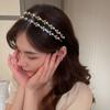 Accessories Tiara Gold Leaf Headband Rhinestone Hair Band Girl Thin Hair Hoop Korean Style Headwear