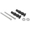 Hinge Screws Seats Hinge Bolt Toilet Lid Easy To Install Ruuber Stainless Steel