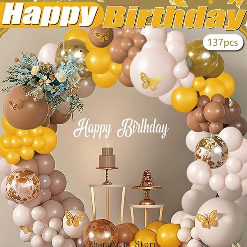 Latex Balloon Garlands Set Colorful Balloon Arch Set Suitable for Weddings Birthdays and Celebration with Easy Setup