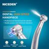 Niceden Dental Led with E Generator High Speed Handpiece Self-powered Air Turbine Water Spray Handpiece Dentistry Tools