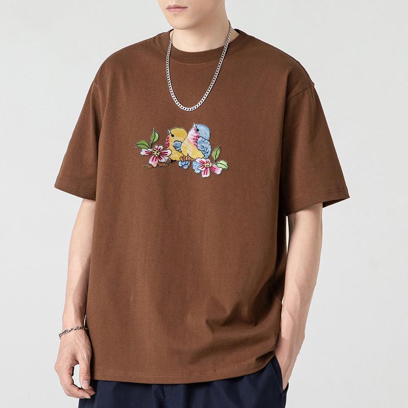 1Pc Bird Patch Cartoon Cloth Sticker DIY Clothing Decoration Faishon Flower Patch Embroidered Cheongsam Patch