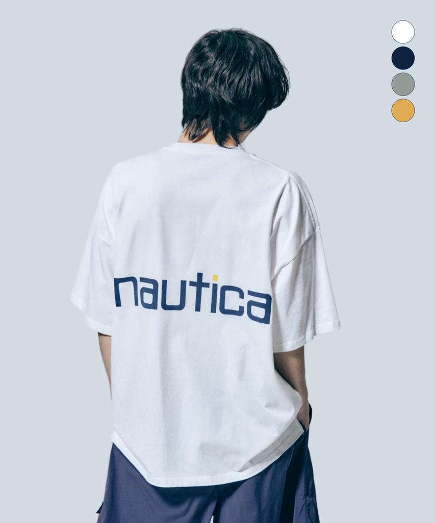 NAUTICA Classic Spellout T-Shirt (4 Colors) Nts5616
