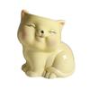 Ceramic Fleshy Plant Pot Kitten Planter Plant Flowerpot Ornament for Fleshy Plant Cactuses Container for Home Balcony