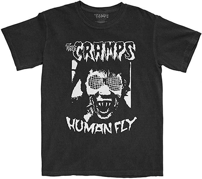 The Cramps T-shirt - Logo Human Fly Album- Brand New - Band Tees XXXL