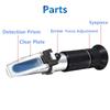Glycol Refractometer Car 1.10-1.40sg Antifreeze Battery Acid Engine Coolant Tester Tool Handheld  Auto Optical Instrument