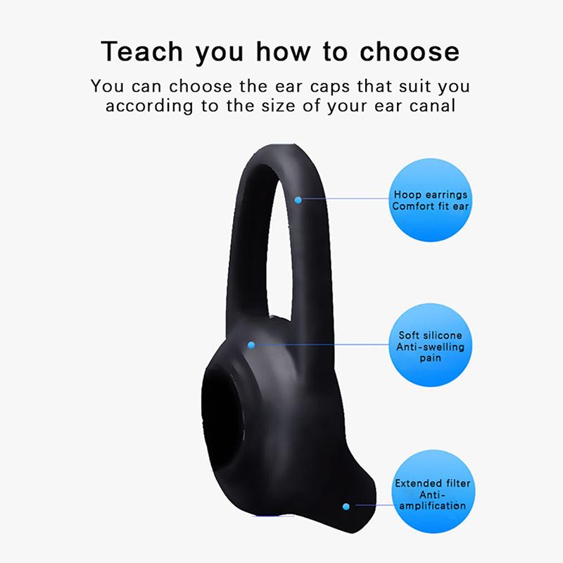 10Pcs Silicone Ear Bud Eartips Cushions For Universal Wireless Bluetooth-Compatible Headphone Earphone Earplugs Replacement