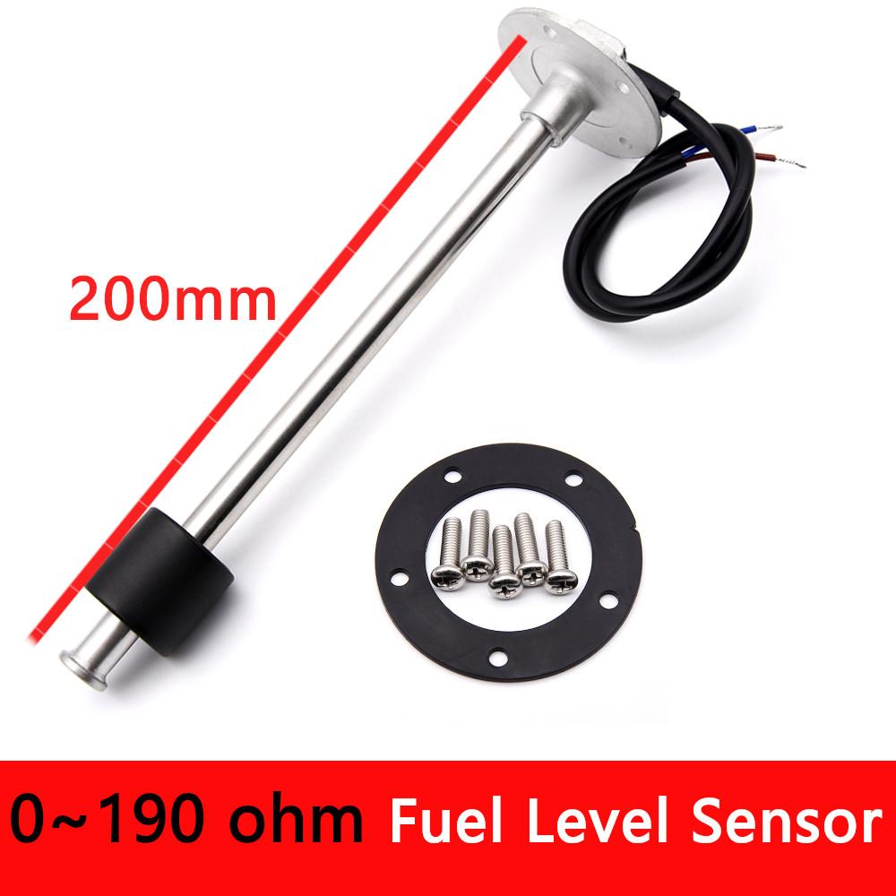 UNS RU ES Lager Flüssigkeit level sensor Kraftstoff Level Sensor 0-190ohm 240-33ohm Wasser Level Sensor 275mm 250mm 225mm 200mm 175