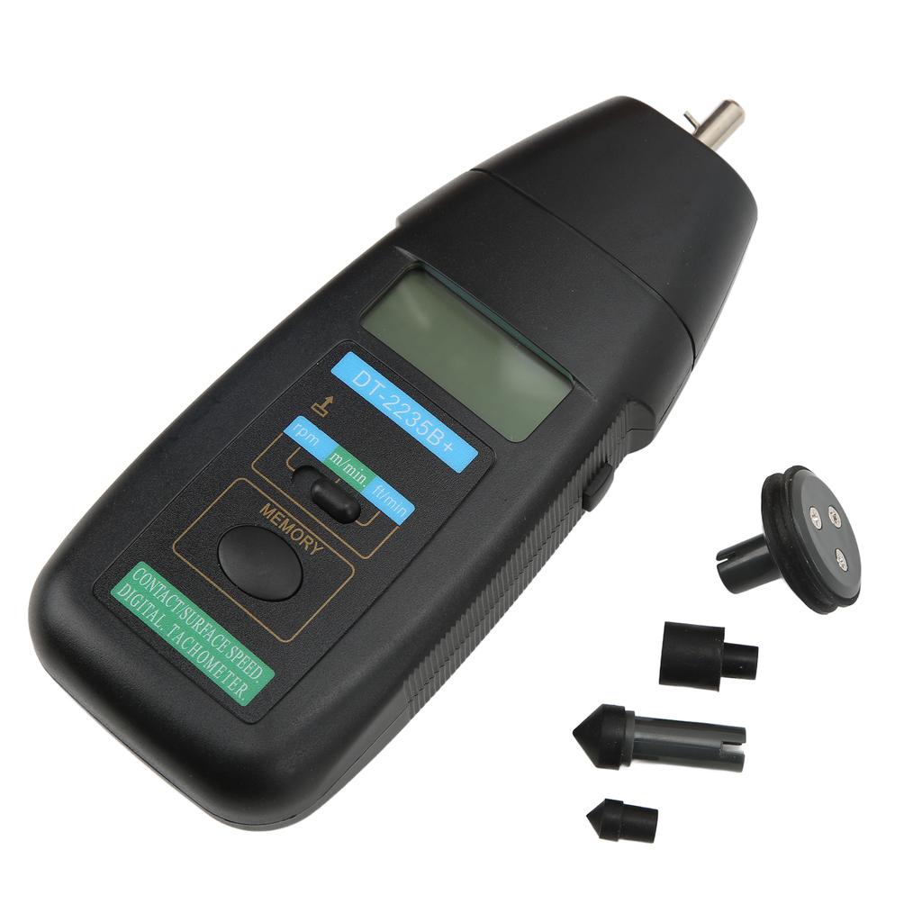 Digitaler Drehzahlmesser Schnelle Genaue Messung Automatischer Speicher Automatische Bereichswahl Geschwindigkeit ??Tester für