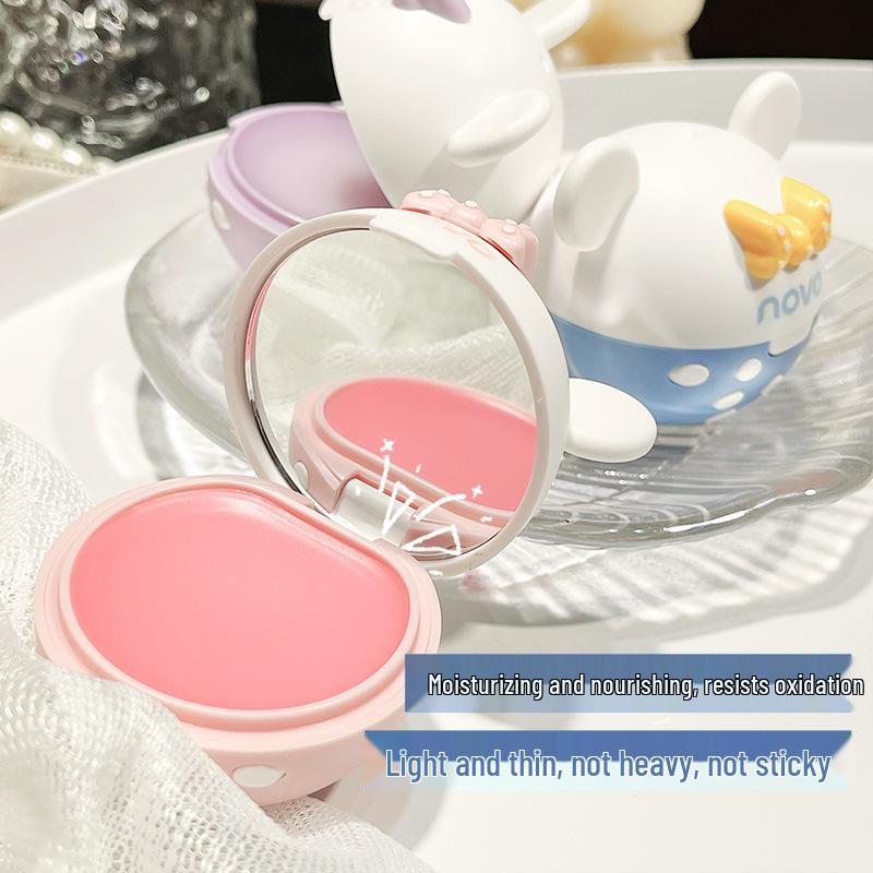 NOVO Ultra-Soft Cute Bear Hydrating Lip Mask: Moisturizing Gel, Lipstick Base & Balm