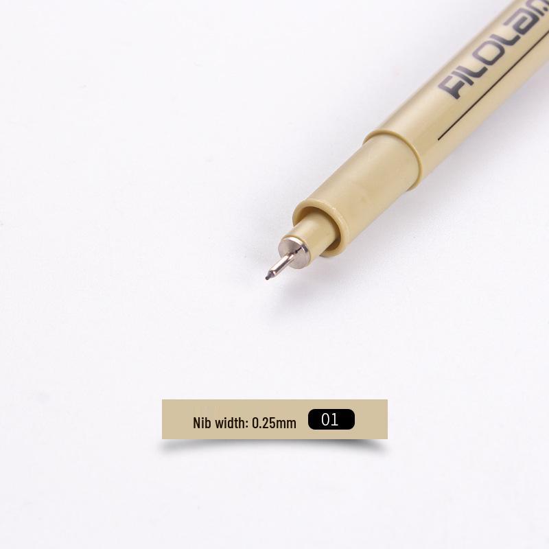 Feiluo Lang Waterproof Technical Drawing Pen 005-BR for Manga & Anime Outlining чёрный