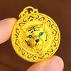 Fish Flower Pendant Necklace Butterfly Collarbone Chain Good Luck Chinese Style Necklace  Gifts