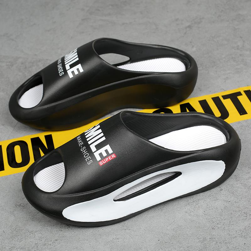 Men's Slippers Massaging the Feet Flip-flops Thick Bottom Unisex Soft EVA Nonslip Home Slippers for Women Men Summer Beach Shoes