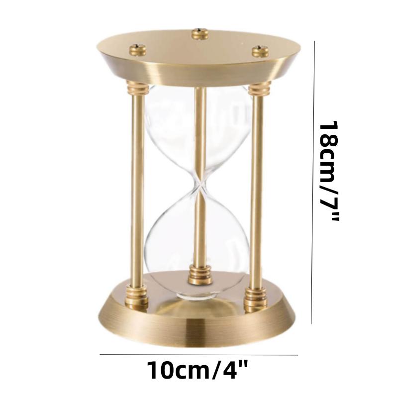 

Европейские ретро пустые песочные часы песочные часы металлические песочные часы таймер DIY домашний офис настольный декор украшения 2024 новейшие песочные часы