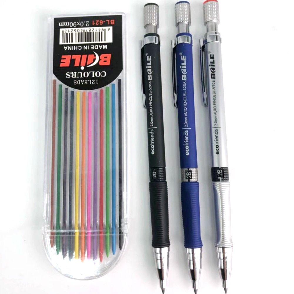 Classwork Office School Mechanical Pencil 2B Automatic Pencils Pencil Lead Stationery Supplies