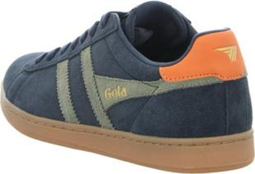 Кроссовки Gola Equipe II Suede navy/light khaki/moody orange
