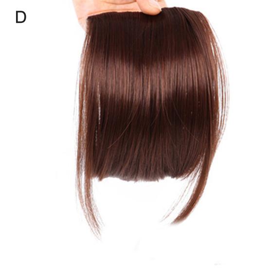 Gefälschte Ponyfransen, nicht abwerfbar, angenehm zu tragen, flauschig, glatt, weich, nahtlos, elegante Damen-Frontfransen, Air-Pony, Modellierzubehör