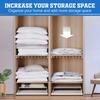 1Set Vacuum Compression Bag With Hand Pump For Clothing Sorting Bedding Space Saving Sealed Bag Combination Wardrobe Organizer