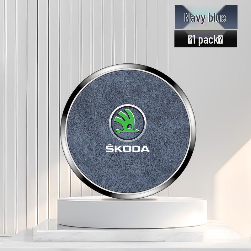 Skoda Kodiaq Cup Holder Coaster for 2017-2024 Models, Alloy