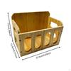 Wooden Hay Feeder Small Animals Feeding Holder ,Cage Accessories, Food Manger Dispenser