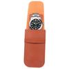 Portable Scratch-Resistant Leather Watch Storage Case