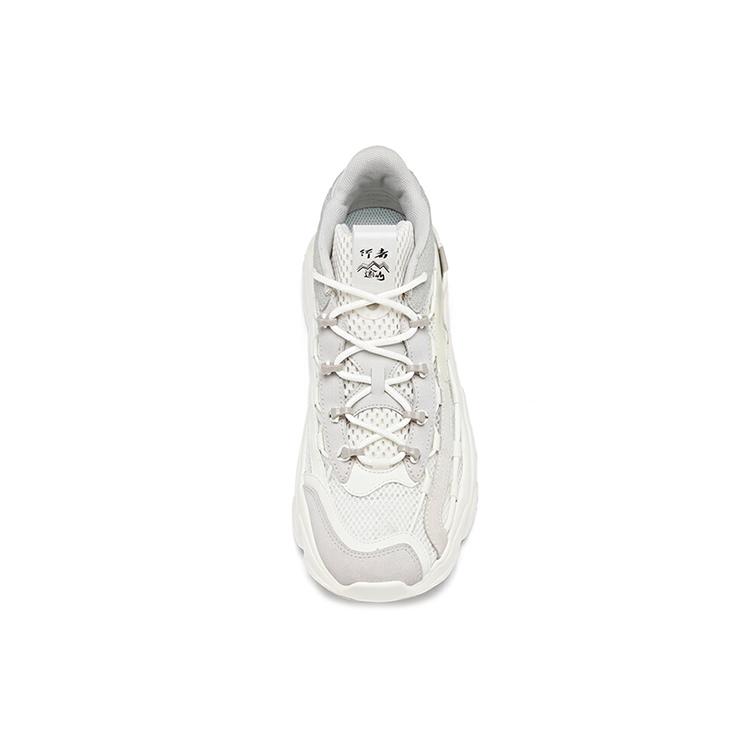 New Anta Walker Anti-Slip Wear-Resistant Low-Top Running Shoes Gray 112028889-1