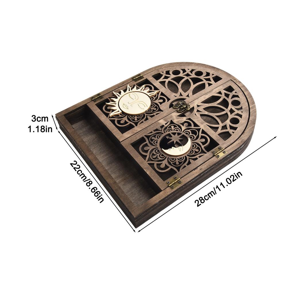 Application As Shown In The Figure Storage Shelf Wood Shelf Wood 28x22x3cm Spacious Symbolic And Mystical Elements