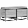 Storage Box with Lid Gray Sonoma 100 X 40 X 51.5 Cm