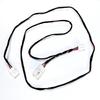 Vehicle Power Port Wiring Harness 1J0919307, Plastic Housings and Wrapped Wire for 3 Plug Outlet Replacement