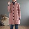 Coat for Women Oversize Cotton Winter Thickened Casual Oversize Double Layer Windbreaker High Collar Jacket