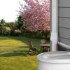 Double Outlet Downspout Splitter For Rain Barrels Connection Fitting Weatherproofed Garden Water Collector
