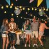 40 LED Warm White Globe String Lights Waterproof Remote Control Fairy Lights