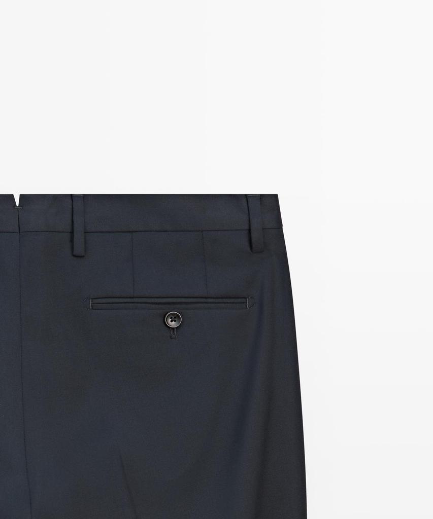 Masimodutti Cold Wool Suit Pants