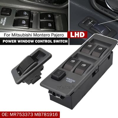 For Mitsubishi Pajero V31 V32 Front LHD Power Electric Window Switch MR753373 Master Controller Switches New Auto Replace Parts