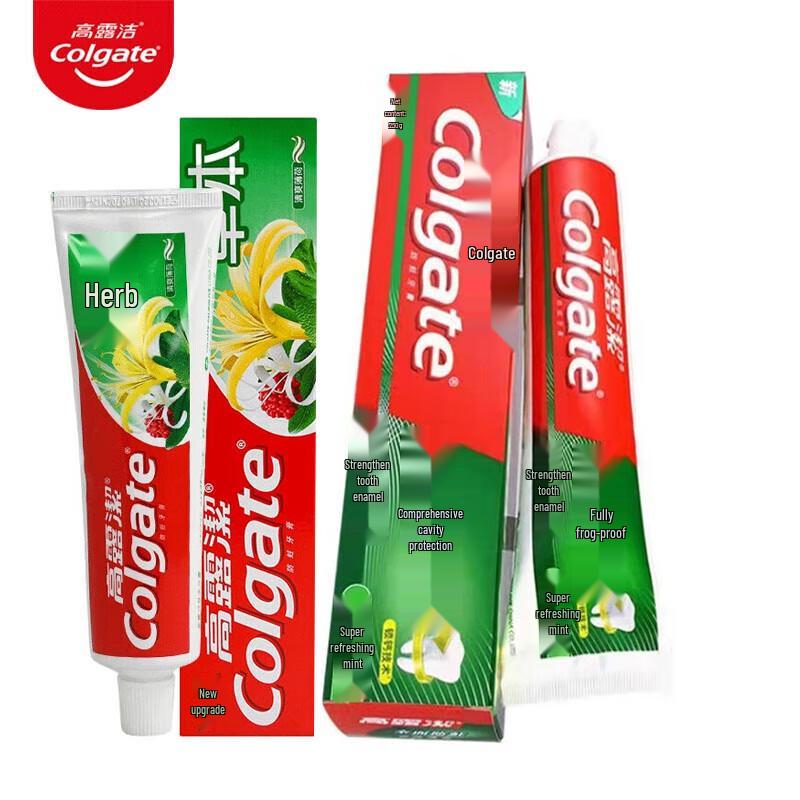Colgate Twin Pack Toothpaste (Total & Herbal)