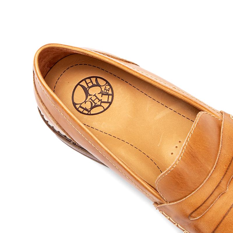 Balance Shoes Tech Orthopedic Women's Loafer Burgundy Leather Loafer