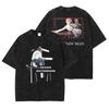 Chainsaw Man Denji & Makima Vintage Washed Oversized T-Shirt | Manga Streetwear Tee
