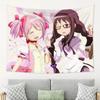 Puella Magi Madoka Magica Tapestry Bedroom Dormitory Anime Wall Hanging Magical Girl Atmosphere Home Decoration