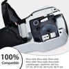 5/10PK 9mm 12mm 19mm Compatible for Dymo IND A18444 S0718600 Vinyl Label Tapes Ribbons Replacement for Dymo Rhino 1000 4200 6000