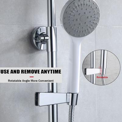 Home Bathroom Hardware Accessories Clip-on Bracket Sprayer Fixed Base Shower Head Holder Clamps