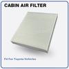 Fresh Breeze Cabin Air Filter For Toyota Vehicles Yaris RAV4 Camry Corolla Land Cruiser Avalon 4Runner Highlander Prius CF10285