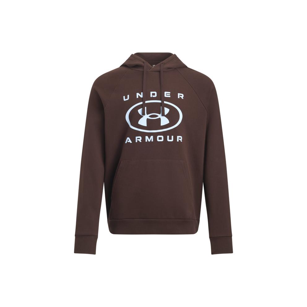 Under Armour Rival Fleece Hoodie Men Hoodies Dark-Stone 6006388-227