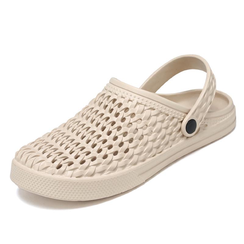 Men s Vietnamese Honeycomb Mesh Beach Sandals: Large Size, Breathable, and Stylish for Summer Size 39-40