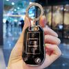 Key Case for Car Soft TPU Car Flip Key Case Full Cover Holder For Peugeot 3008 208 308 508 408 2008 307 4008 For Citroen C4 C4L