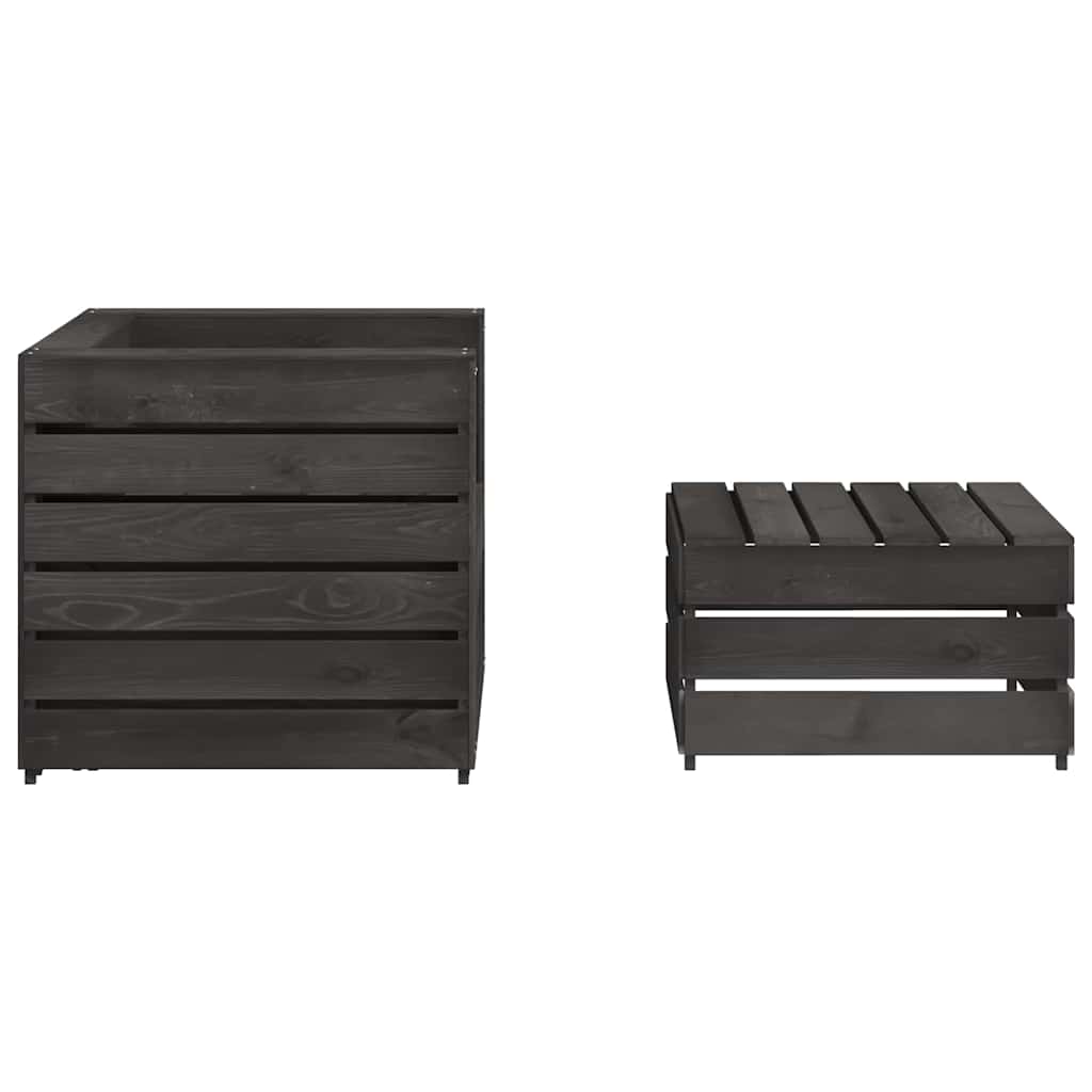 vidaXL Gabionen-Hochbeet Verzinkter Stahl 540×90×100 cm