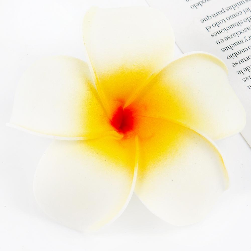 10PCs Foam Aritificial Flowers Heads For Home Decor Fake Flowers Hawaiian Beach Party Wedding Decoration Craft Gifts Accessories