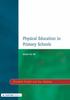 The Physical Education In Primary Schools : Access for All Book