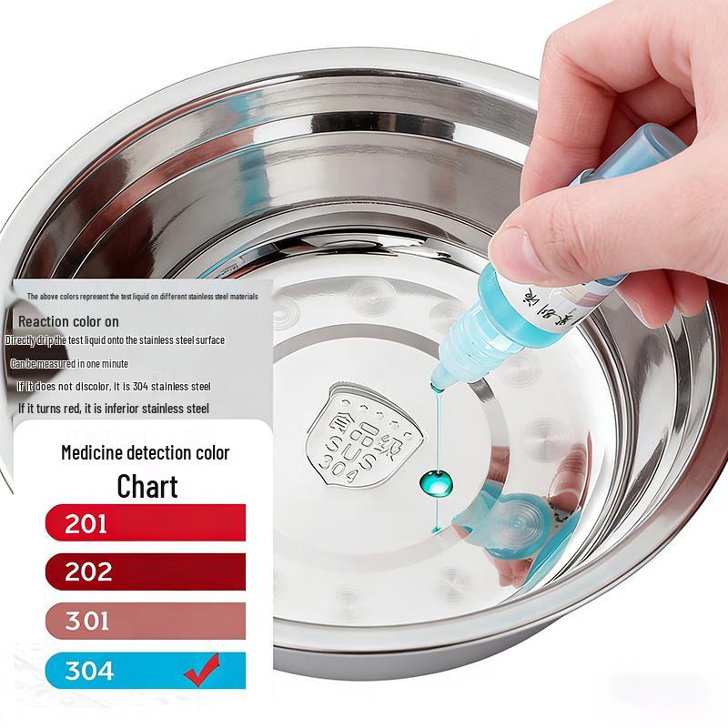 Jing Zhou Yuan 304 Stainless Steel Round Basins