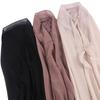 New Chiffon Lazy-Person Scarf with Magnetic Buckle - Anti-fall, Solid Color, Versatile, In Stock