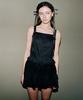 Deotiseu Petunia Lace Sheer Banding Skirt_Tt5S506Bk